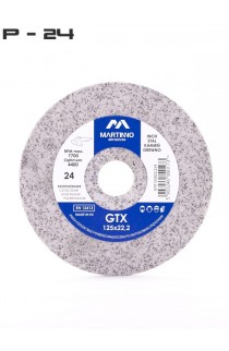 Ściernica płaska GTX MARTINNO  Ø 125x8x22,2 gr. 24/extra coarse nr. GTX125822,224