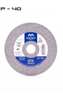 Ściernica płaska GTX MARTINNO  Ø 125x8x22,2 gr. 40/coarse nr. GTX125822,240