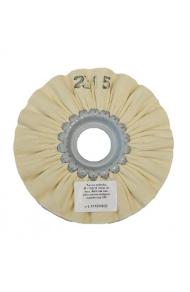 Tarcza polerska bawełniana typ 215 Ø 152x14x31,75 otwór,  polerowanie wstępne OSBORN nr. L011000632