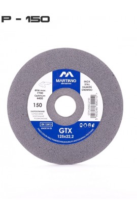 Ściernica płaska GTX MARTINNO  Ø 125x8x22,2 gr. 150/fine nr. GTX125822,2150
