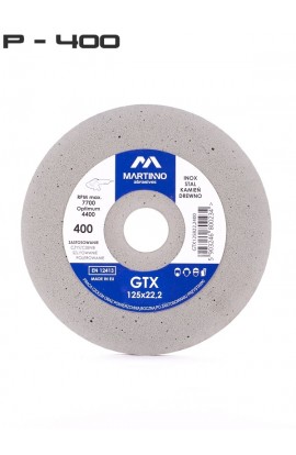 Ściernica płaska GTX MARTINNO  Ø 125x8x22,2 gr. 400/ultra fine nr. GTX125822,2400