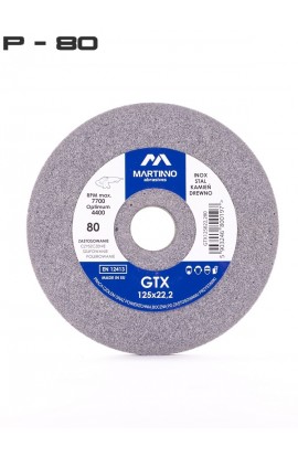Ściernica płaska GTX MARTINNO  Ø 125x8x22,2 gr. 80/medium nr. GTX125822,280